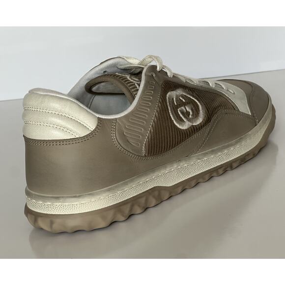 Gucci Dali Soft Gray/White Leather Sneakers 13.5 US (Gucci 13) Italy 778301 NIB main image 14